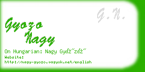 gyozo nagy business card